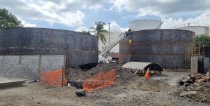 Cimentaci&oacute;n de tanques de combustible en Corinto, Nicaragua, Geomatrix
