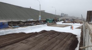 Geotextil de alto m&oacute;dulo PET para CBR menor a 3%, Geomatrix